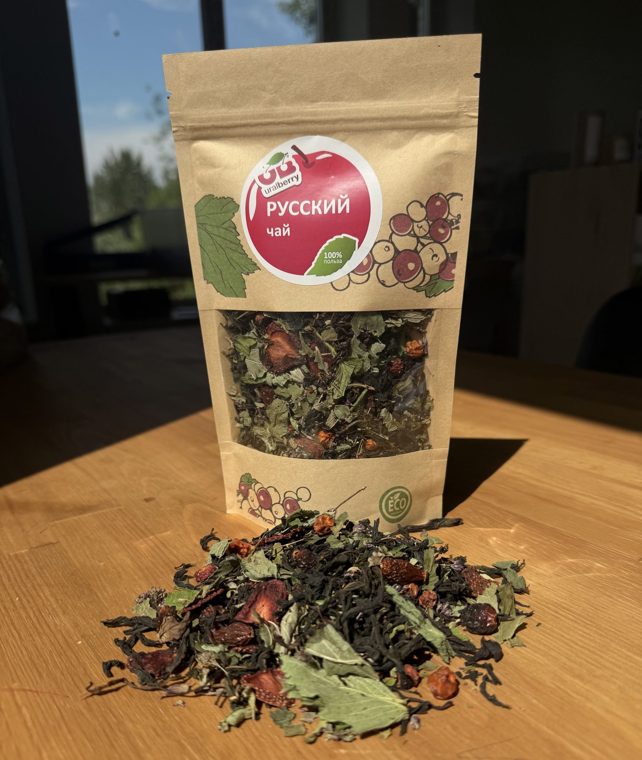 Русский чай в крафте, 60 гр