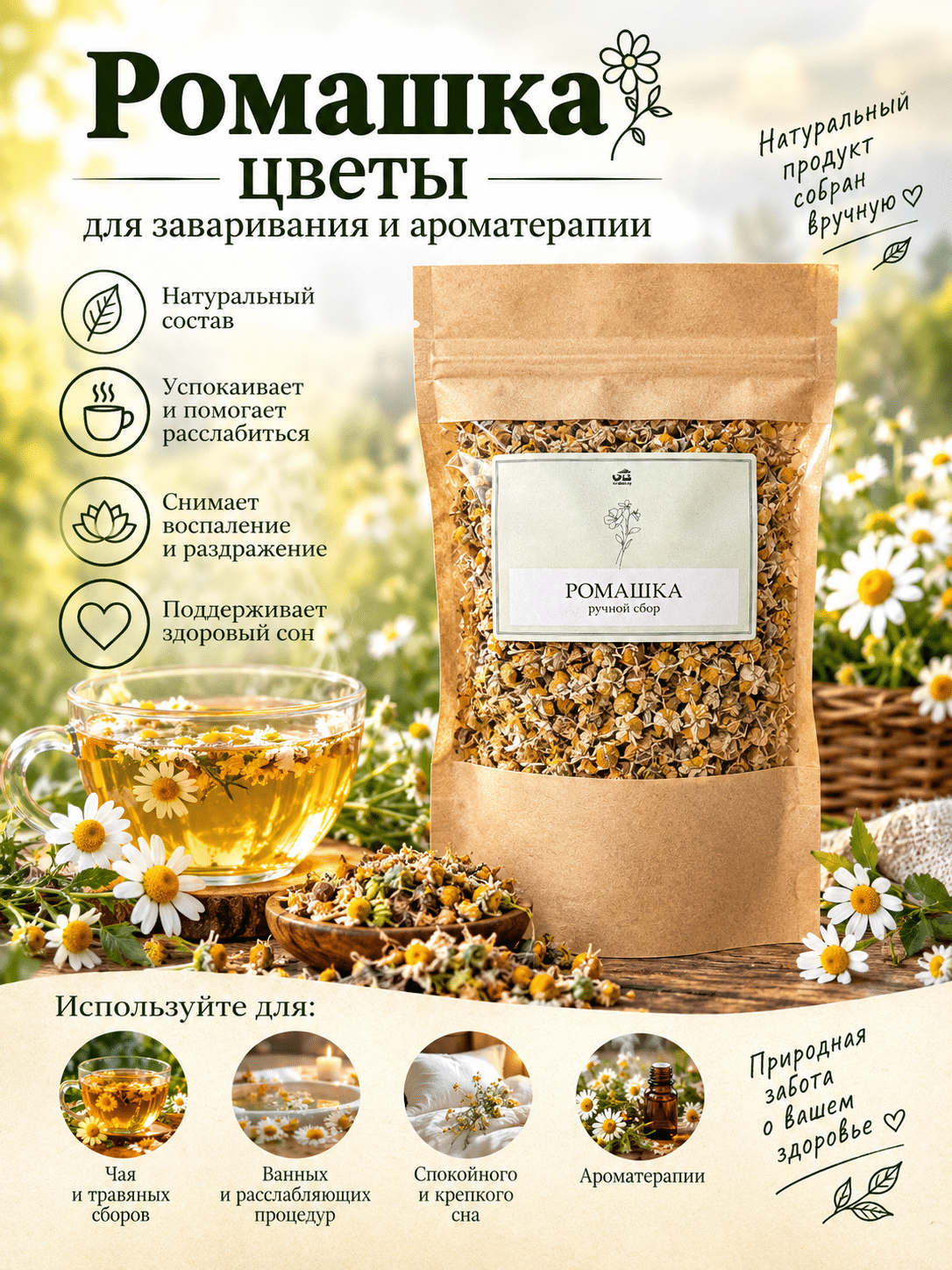 Ромашка для чая